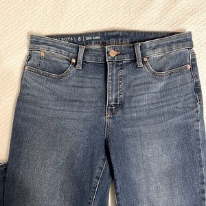 Talbots Flawless Slim Ankle Jeans size 8